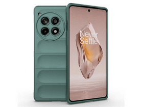 Gigapack OnePlus 12R Szilikon tok, sötétzöld (GP-154403)