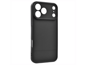 Gigapack iPhone 17 Pro Szilikon tok, fekete (GP-178689)