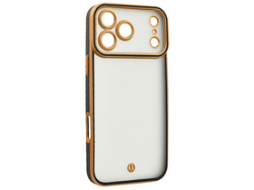 Gigapack Apple iPhone 17 Pro Szilikon tok, arany/fekete (GP-177563) Gigapack Apple iPhone 17 Pro Szilikon tok, arany/fekete (GP-177563)