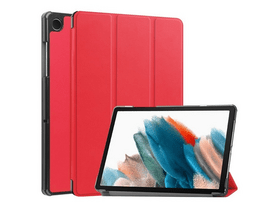 Gigapack Samsung Tab A9 Bőr hatású flip tok, piros (GP-150665)