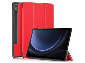 Gigapack Samsung Tab S10 Bőr hatású flip tok, piros (GP-149335)