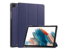 Gigapack Samsung Tab A9 Bőr hatású flip tok, sötétkék (GP-150669)