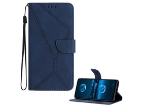 Gigapack T Phone 3 5G Flip tok + kézpánt, sötétkék (GP-176312)