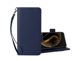 Gigapack ZTE Blade A34 4G Bőr hatású flip tok, kék (GP-157661) Gigapack ZTE Blade A34 4G Bőr hatású flip tok, kék (GP-157661)