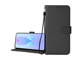 Gigapack TCL 505 4G Bőr hatású flip tok, fekete (GP-158479) Gigapack TCL 505 4G Bőr hatású flip tok, fekete (GP-158479)