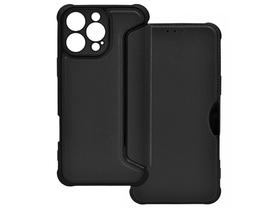 Gigapack Apple iPhone 16 Pro Bőr hatású flip tok, fekete (GP-160275) Gigapack Apple iPhone 16 Pro Bőr hatású flip tok, fekete (GP-160275)