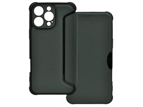 Gigapack Apple iPhone 16 Pro Bőr hatású flip tok, sötétzöld (GP-160283) Gigapack Apple iPhone 16 Pro Bőr hatású flip tok, sötétzöld (GP-160283)