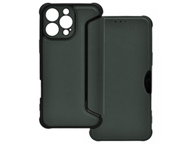 Gigapack Apple iPhone 16 Pro Max Bőr hatású flip tok, sötétzöld (GP-160284) Gigapack Apple iPhone 16 Pro Max Bőr hatású flip tok, sötétzöld (GP-160284)