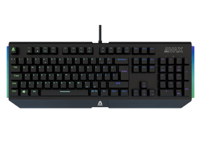Avax FS01B Mechanikus gamer billentyűzet, barna switch