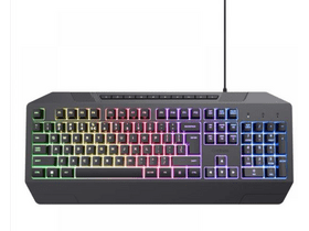 Trust GXT 836 Evocx Gaming billentyűzet, fekete (25348)