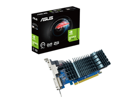 VGA ASUS NVIDIA GT 710 2GB GDDR3 - GT710-SL-2GD3-BRK-EVO