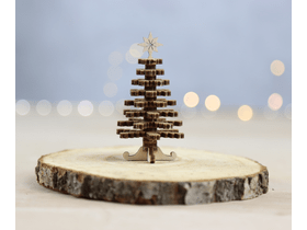 Wood&Hobby Karácsonyfa fa puzzle