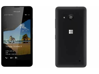 Microsoft Lumia 550 8 GB K rtyaf ggetlen Mobiltelefon Fekete