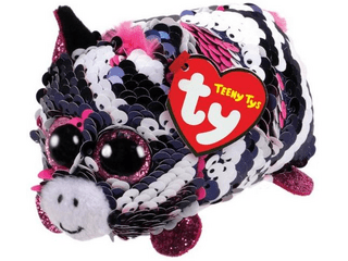 TY Flippable Flitteres plüssfigura: Zoey - zebra (42404)