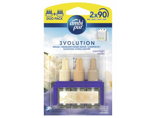 Ambi Pur Légfrissítő utántöltő 3 Volution, Moonlight vanilla, 40 ml