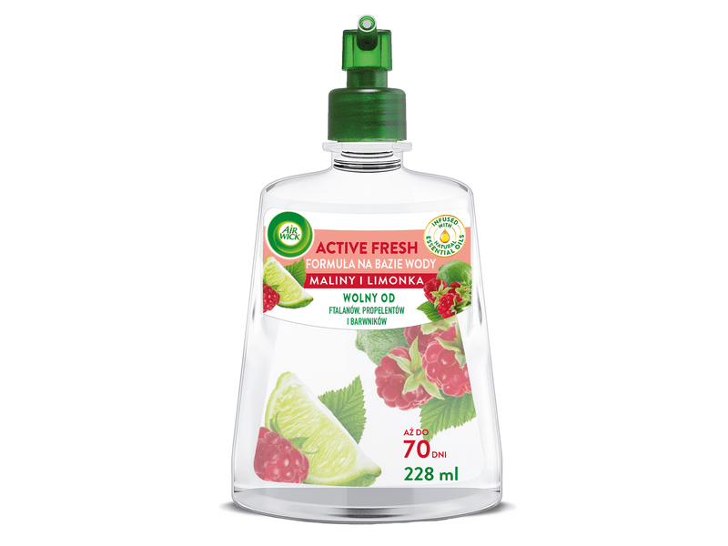 Air Wick Active Fresh utántöltő Málna és lime, 4x228ml