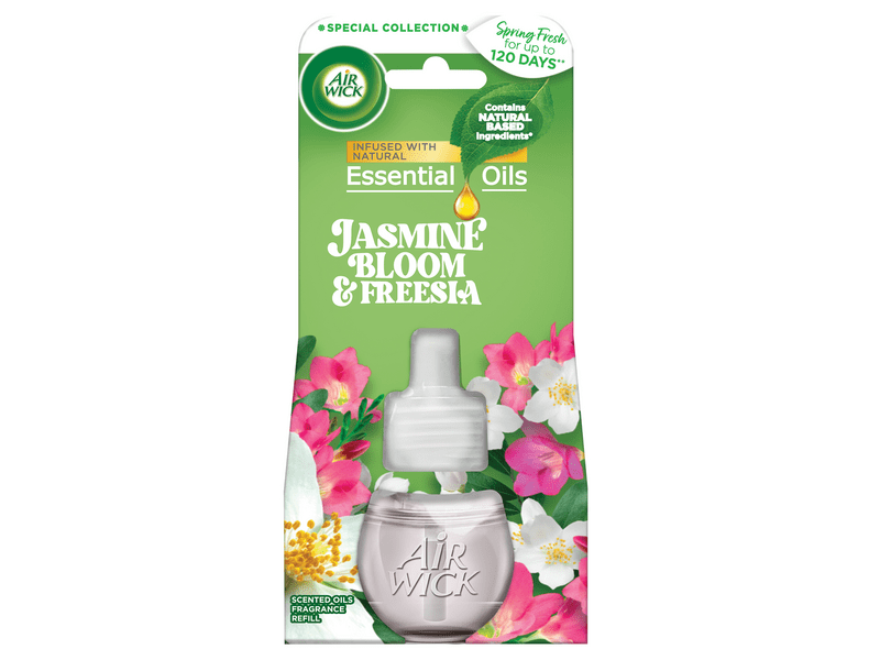 Air Wick elektromos légfrissítő utántöltő - Virágzó jázmin és frézia 6x19ml