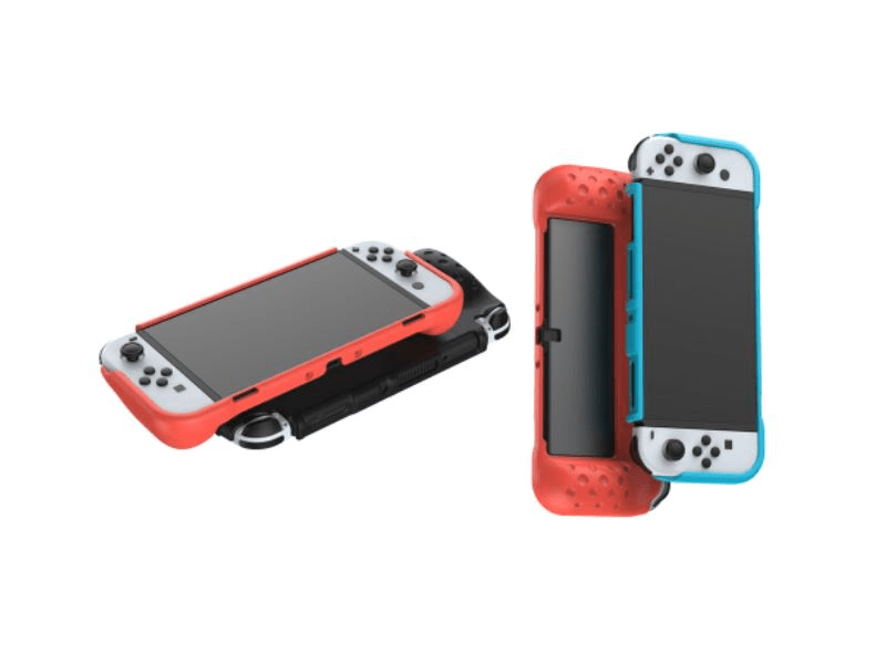 Dobe Szilikon Nintendo Switch OLED tok, piros (TNS-1142R)