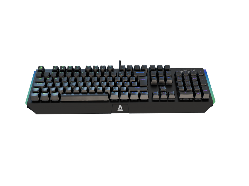 Avax FS01B Mechanikus gamer billentyűzet, barna switch