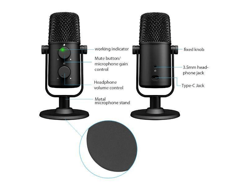 Maono AU-902 USB podcast mikrofon