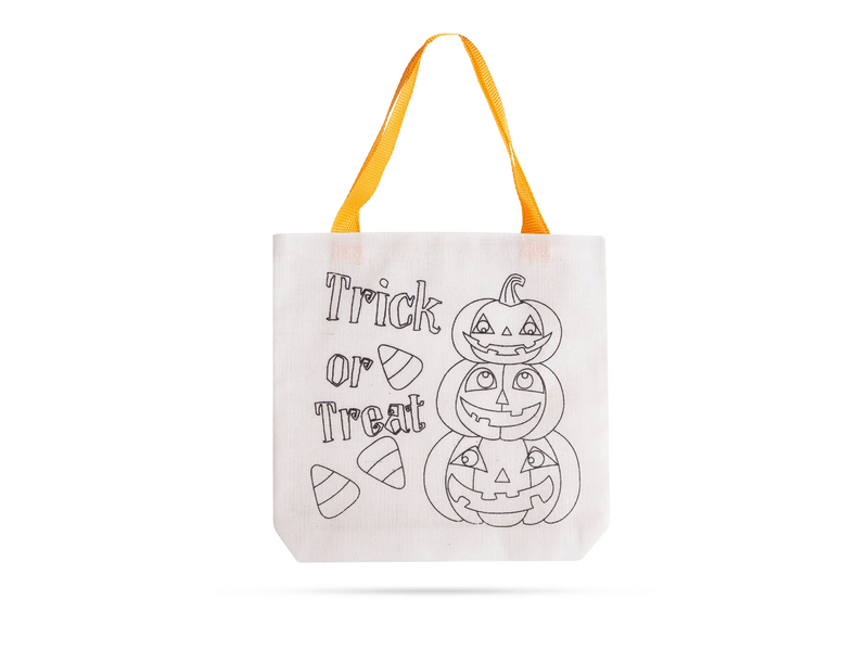 Family 57318A Színezhető ajándéktáska - halloweeni tök