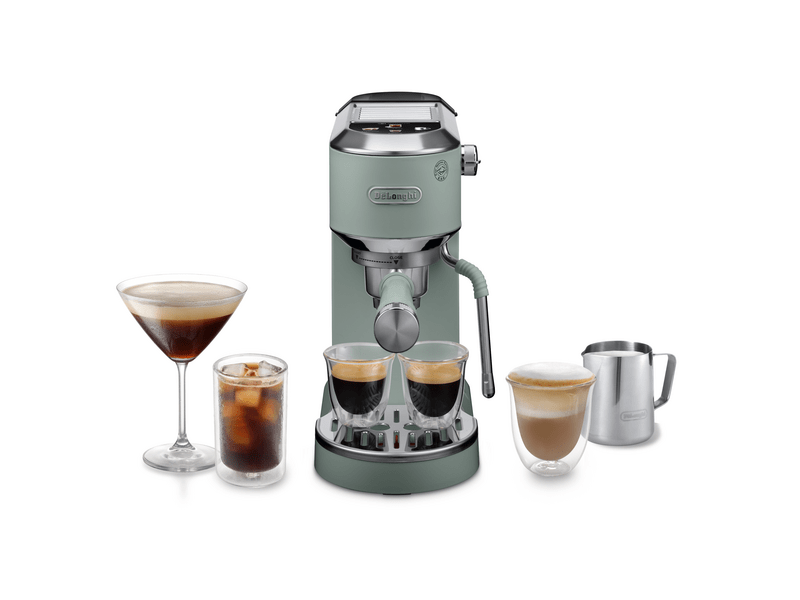 DeLonghi EC890.GR Dedica Duo Manuális espresso kávéfőző, zöld