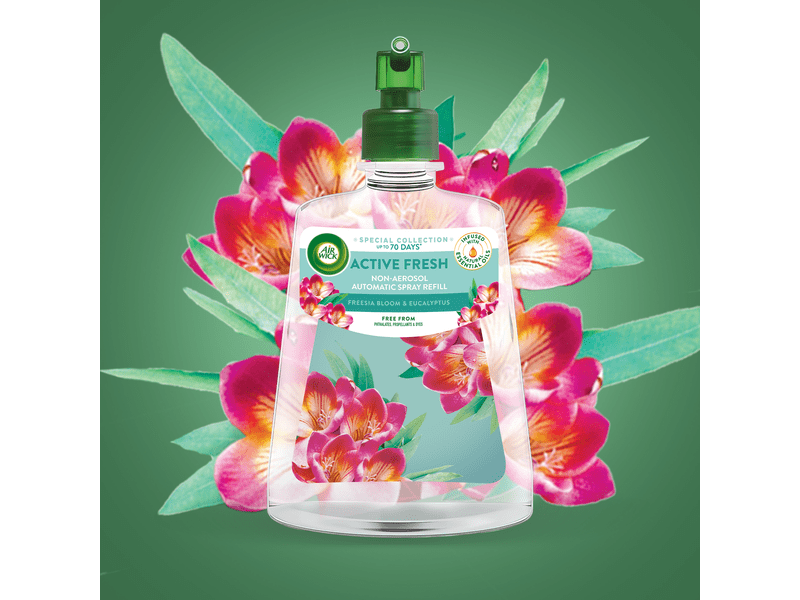Air Wick Active Fresh utántöltő Frézia és Eukaliptusz