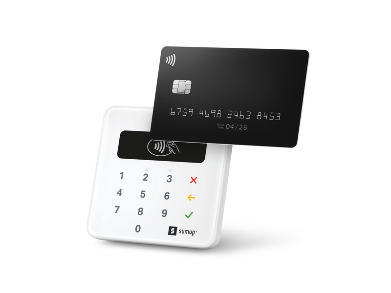 SumUp Air Bankkártya olvasó terminál, Fehér