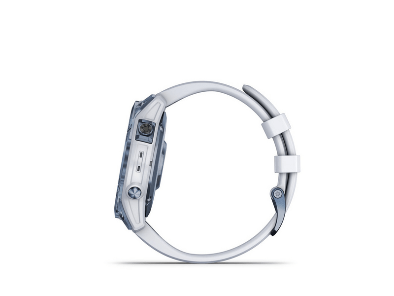 Garmin Fenix 7, Sapphire ásványkék titánium, homokkő színű szilikon szíjjal (GG010-02540-25)