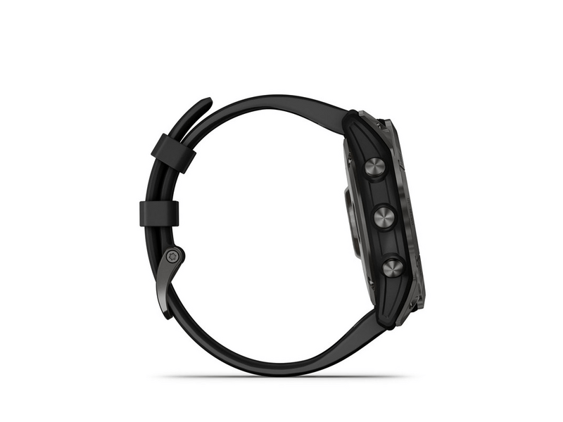 Garmin Fenix 7X, Solar fekete, fekete szilikon szíjjal (GG010-02541-01)