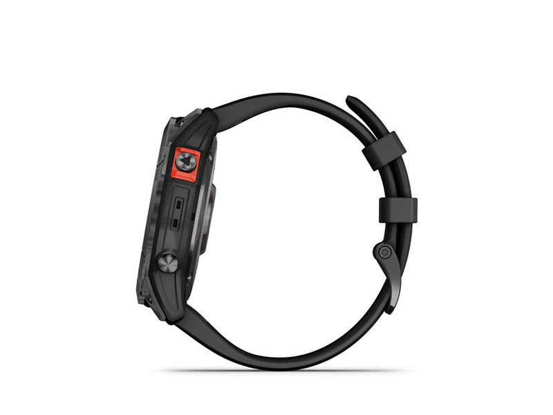 Garmin Fenix 7X, Solar fekete, fekete szilikon szíjjal (GG010-02541-01)