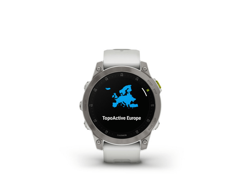 Garmin Epix Carrera, fehér titánium (GG010-02582-21)