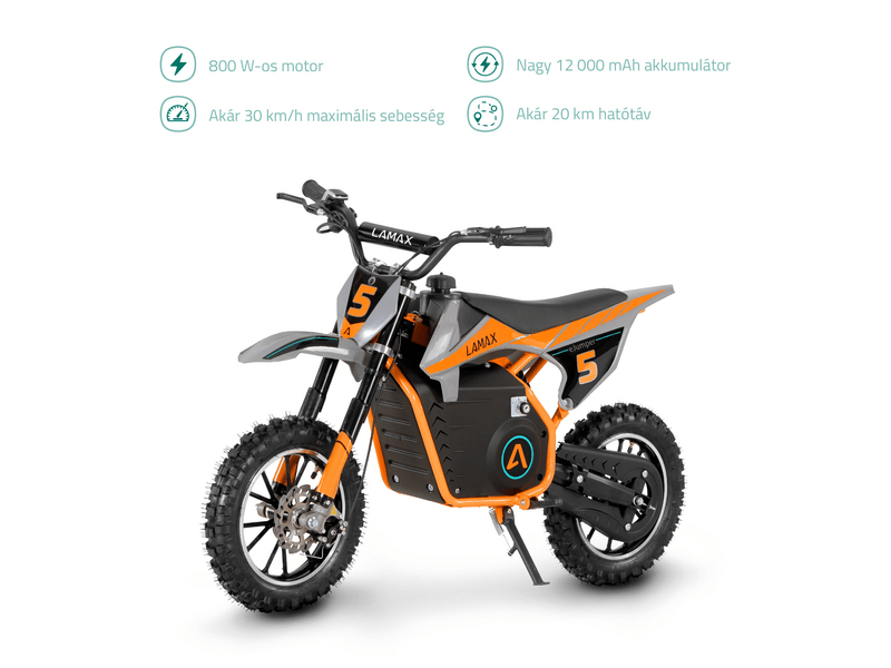 LAMAX eJumper DB50 Orange Elektromos motorkerékpár