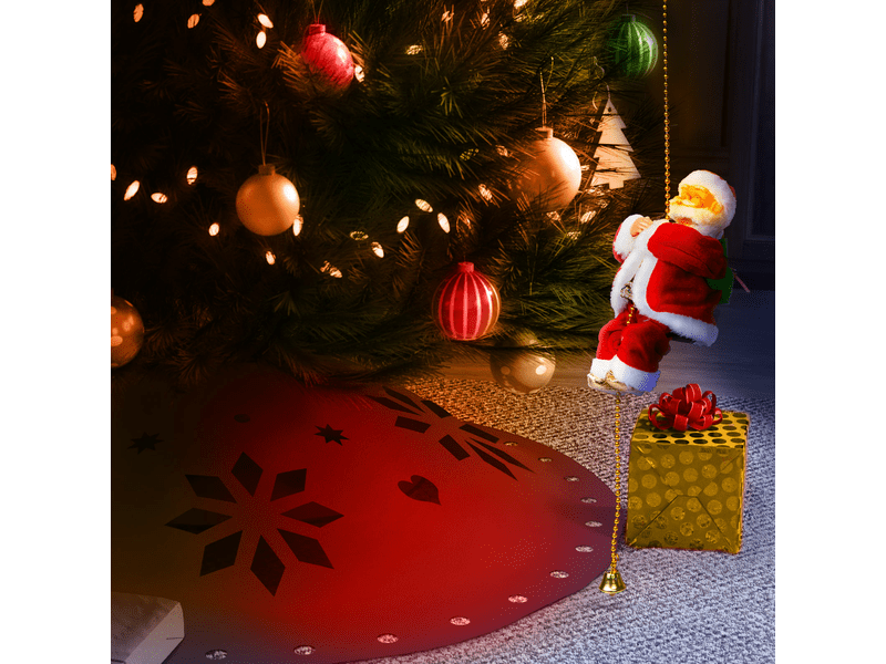 Family 58756 Karácsonyi zenélő világító mászó Mikulás