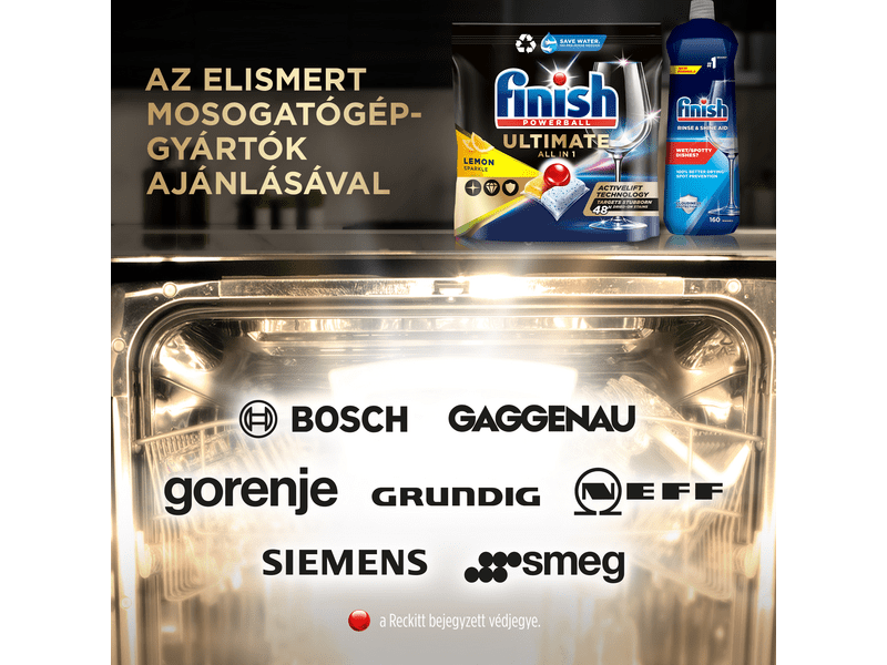 Finish Powerball Ultimate All In One kapszula, 60 db