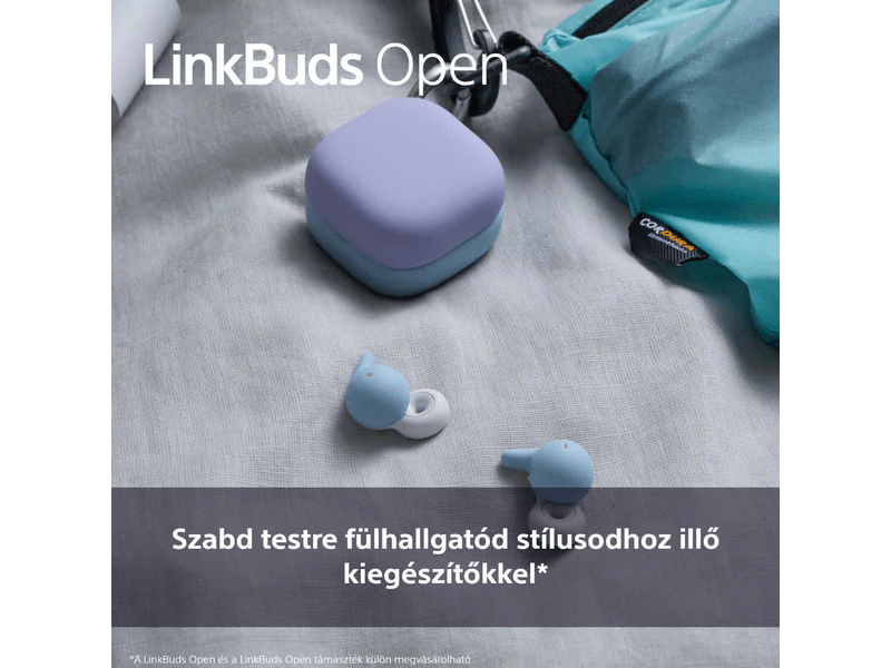 Sony LinkBuds Open légpárnás tartórészek, zöld (HACL910SG.WW)
