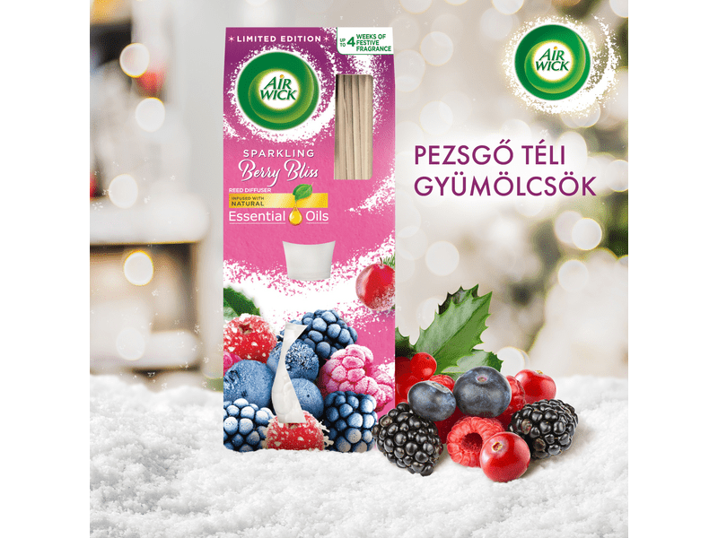 Air Wick Pálcikás légrissítő folyadék - Pezsgő téli gyümölcsök