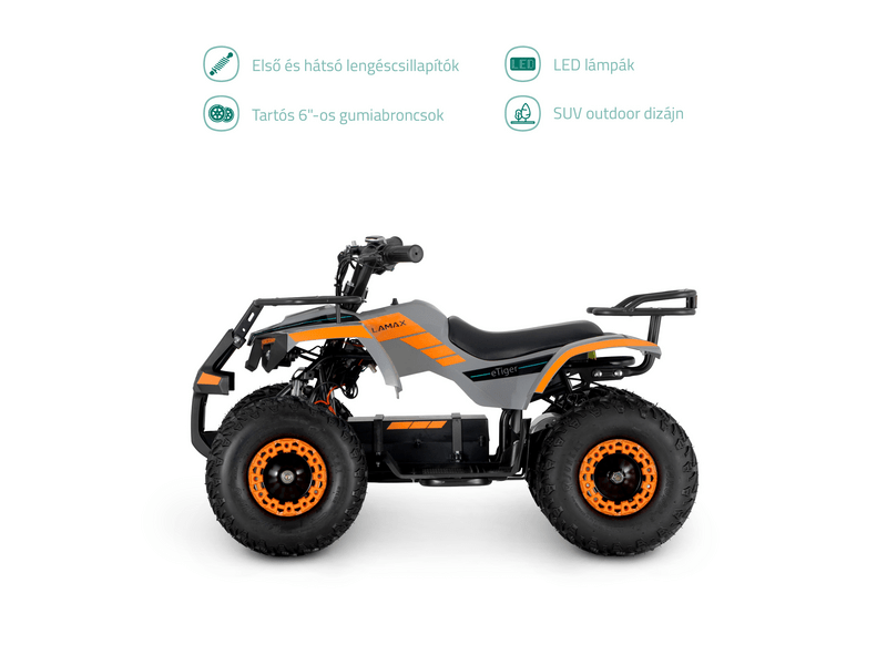 LAMAX eTiger ATV50S Elektromos quad, Narancssárga