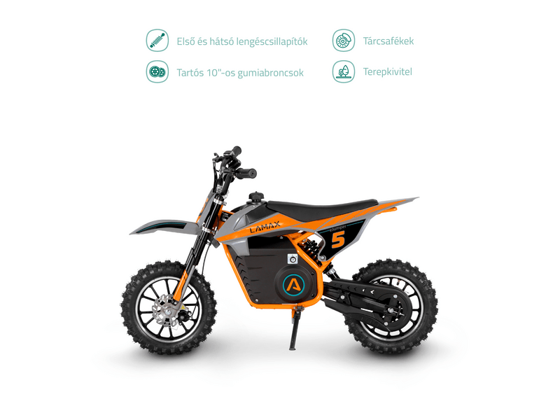 LAMAX eJumper DB50 Orange Elektromos motorkerékpár