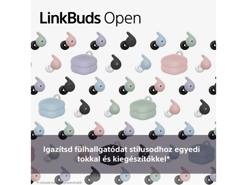 Sony Linkbuds Open Bölcsőtok, kék (HACL910CL.WW)
