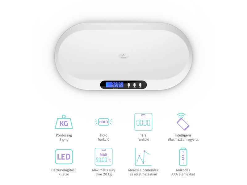 TrueLife B5 BT babamérleg (TLBSB5BT)