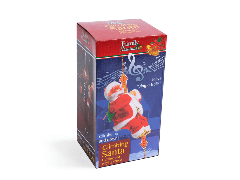 Family 58756 Karácsonyi zenélő világító mászó Mikulás