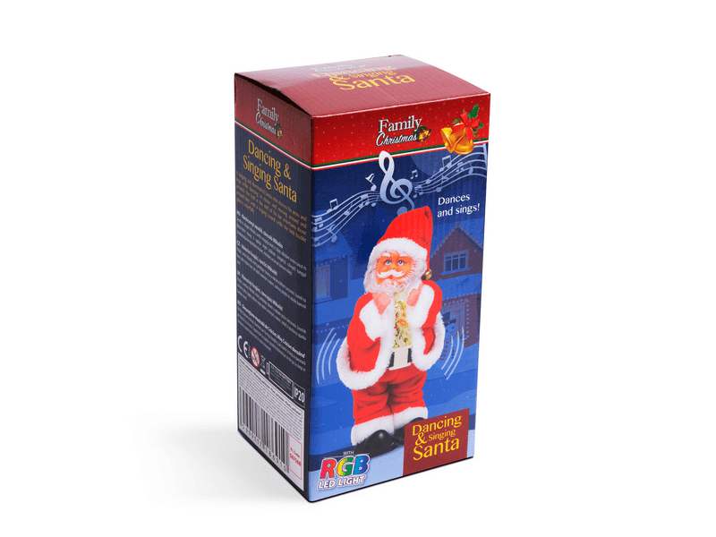 Family 58756B Karácsonyi zenélő Mikulás