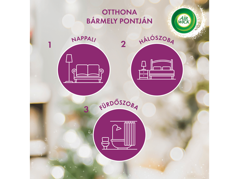 Air Wick Pálcikás légrissítő folyadék - Pezsgő téli gyümölcsök