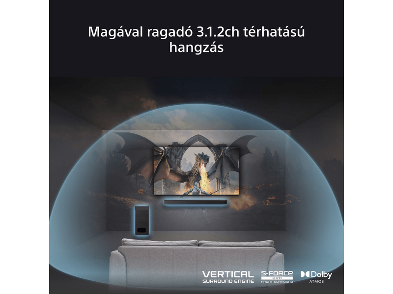 SONY BRAVIA Theatre Bar 6 3.1.2 hangpro.