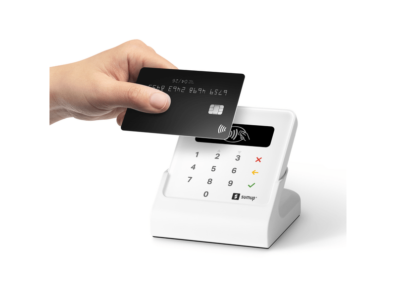 SumUp Air kártyaolvasó terminál + töltődokkoló
