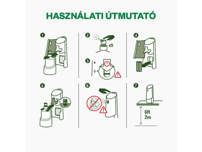 Air Wick Active Fresh utántöltő Frézia és Eukaliptusz