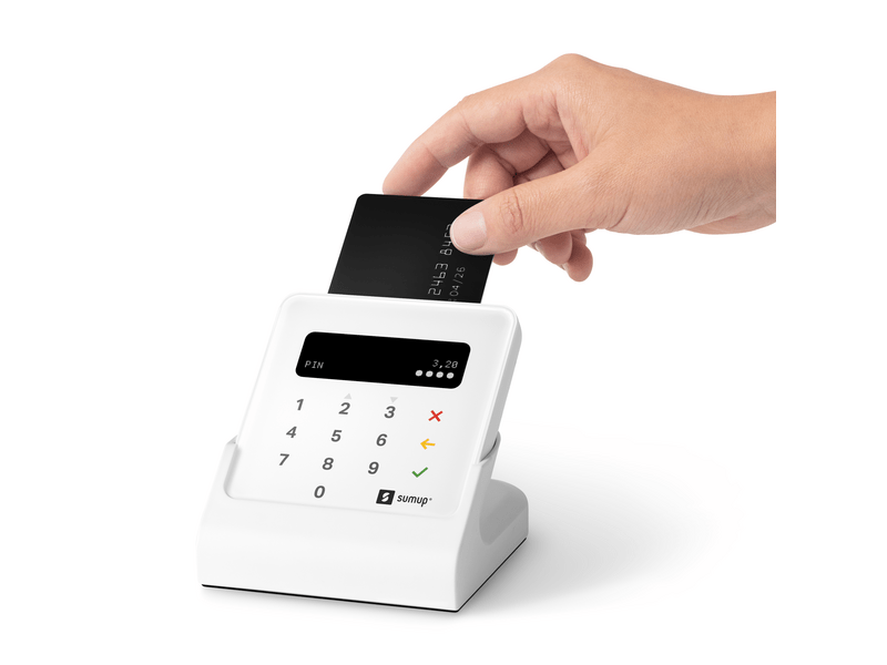 SumUp Air kártyaolvasó terminál + töltődokkoló