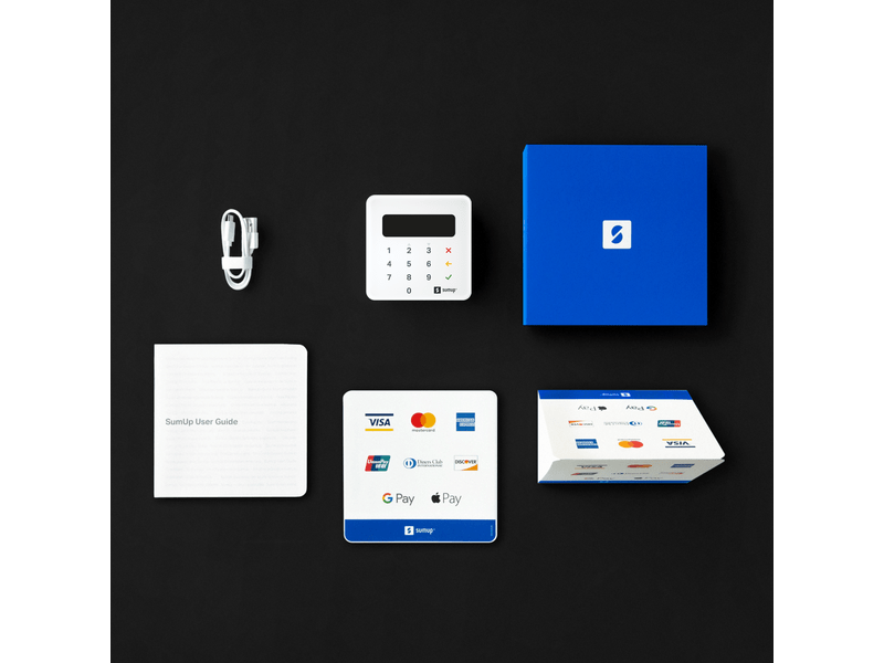 SumUp Air Bankkártya olvasó terminál, Fehér