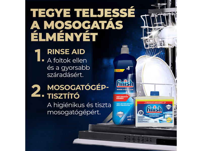 Finish Ultimate Plus All in 1 Lemon Mosogatógép kapszula, 72 db